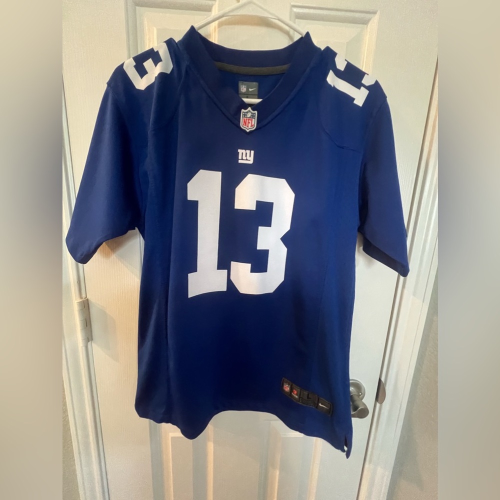 Authentic Nike NFL Giants Odell Beckham Jr. Jersey - On Field Stitched, Large